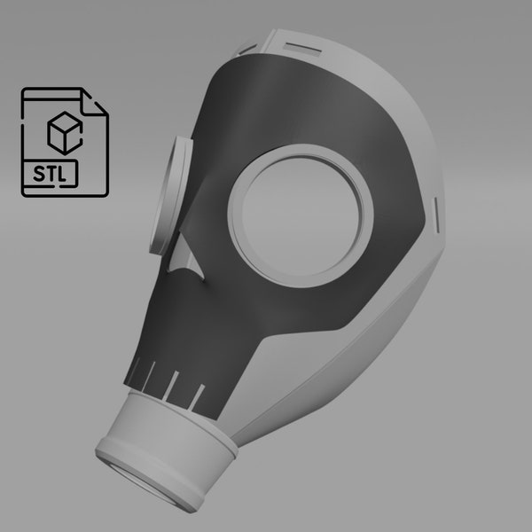 Grenadier gas mask skull armor
