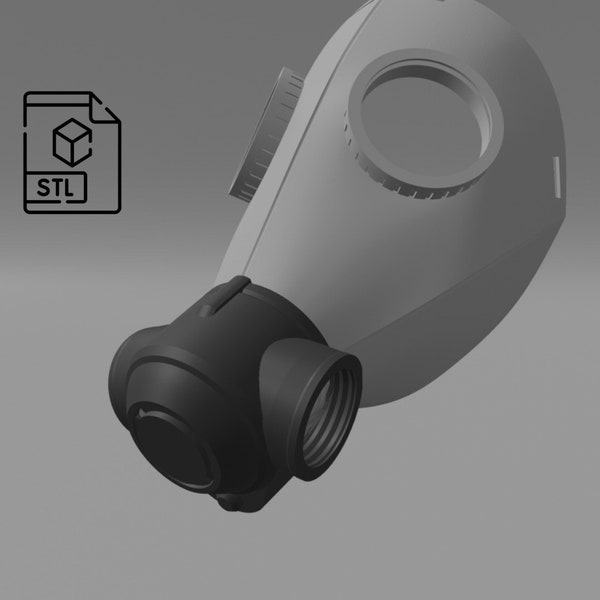Korps engineer gas mask add-on
