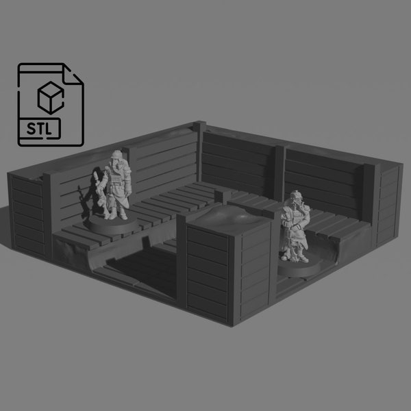 Tabletop trenches
