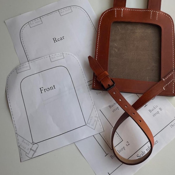 Shovel holster pattern