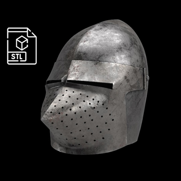 Hounskull bascinet — 14th century