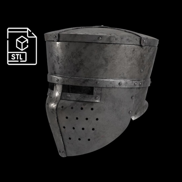 Pot helmet — 12th century