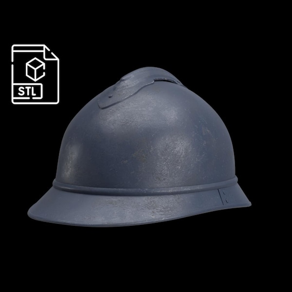 French M1915 Adrian helmet