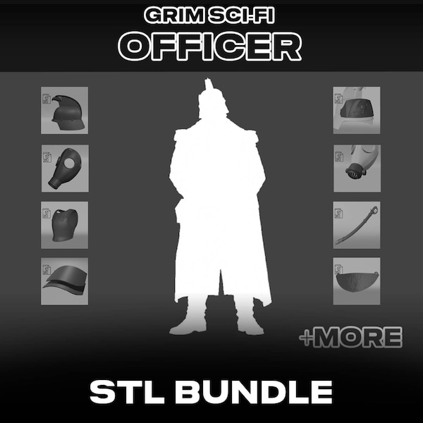 Korps officer STL bundle
