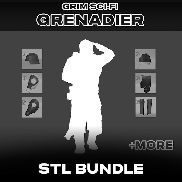 Korps grenadier STL bundle