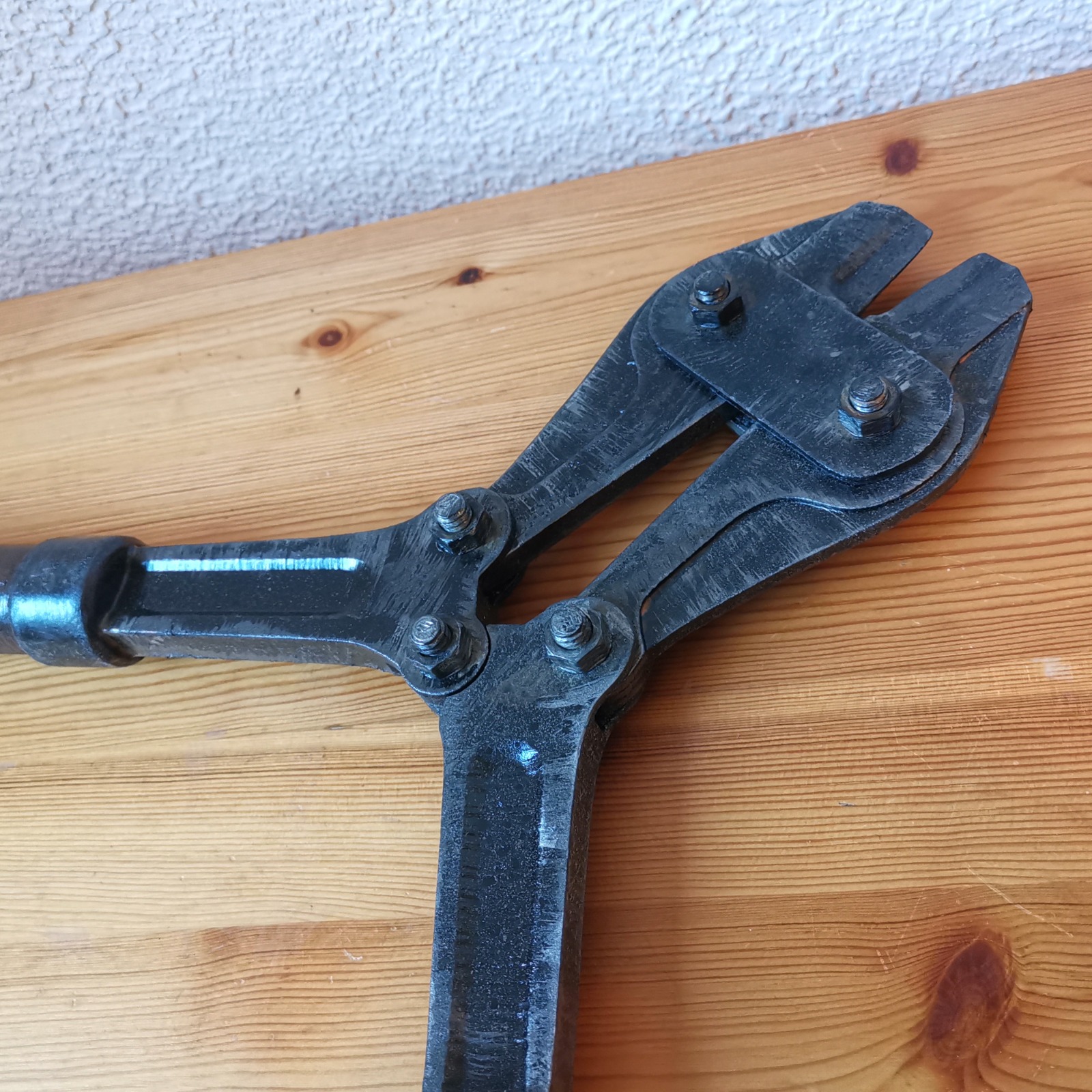 Hand-finished prop cutter on the workbench